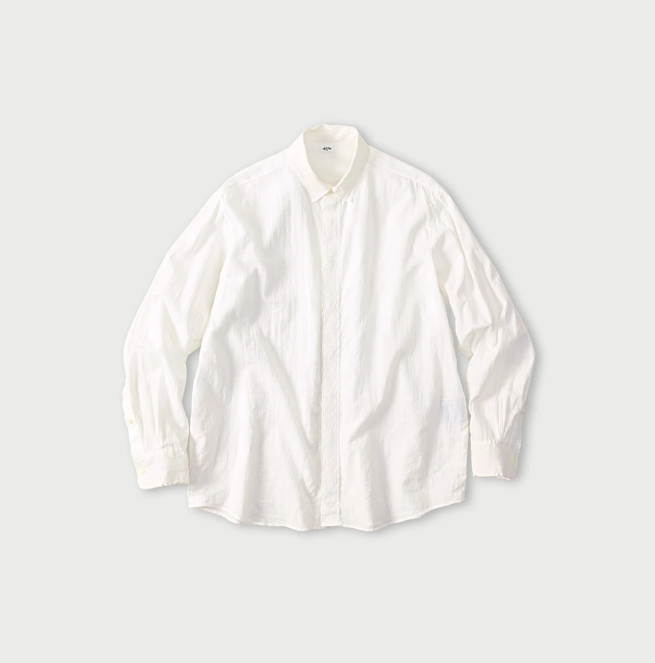 45R Khadi 908 Ocean Lace Shirt - Image 1