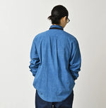 45R Light Ai Indigo Khadi 908 Ocean Lace Shirt