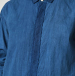45R Light Ai Indigo Khadi 908 Ocean Lace Shirt
