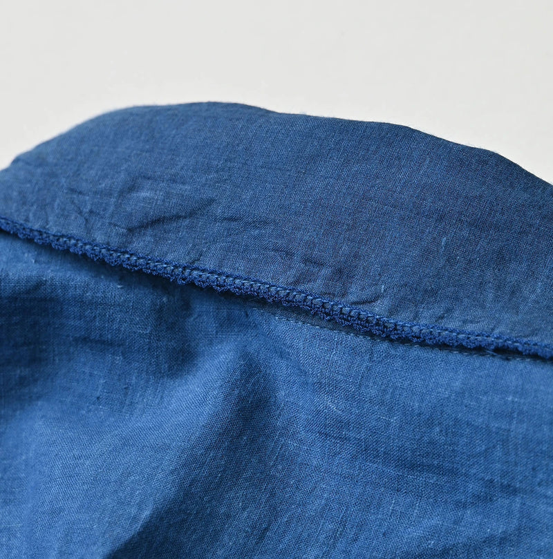 45R Light Ai Indigo Khadi 908 Ocean Lace Shirt - Image 20