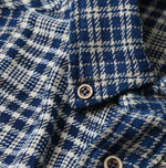 45R Ai Indigo Flannel Mix 908 Ocean Shirt