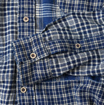 45R Ai Indigo Flannel Mix 908 Ocean Shirt