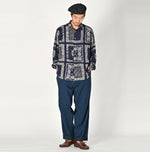 Indigo Okome Chino 908 Chigo Pants Distressed - 45R by 45rpm studio