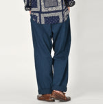 Indigo Okome Chino 908 Chigo Pants Distressed - 45R by 45rpm studio