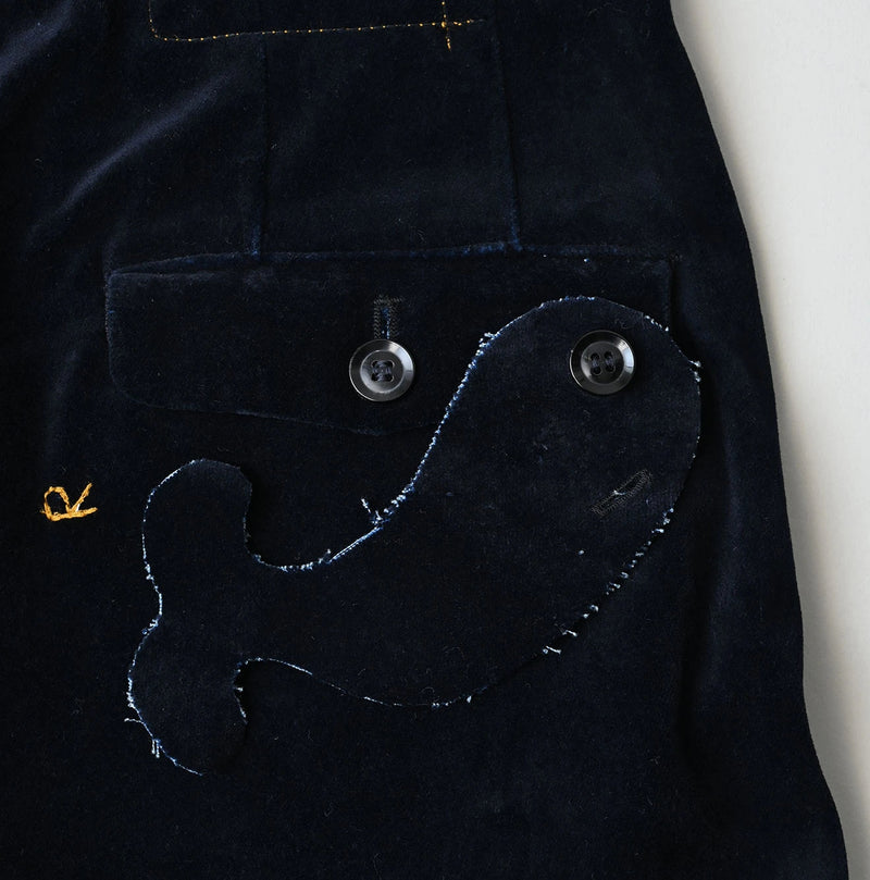 45R Indigo Velvet 908 Nimes Pants - Image 24