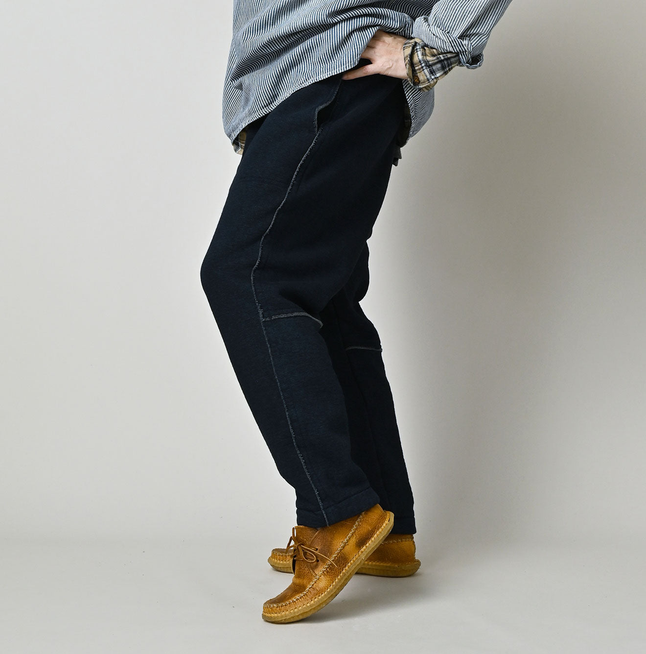 45R Indigo Hokkaido Cotton Fleece 908 Jodhpurs - Image 10