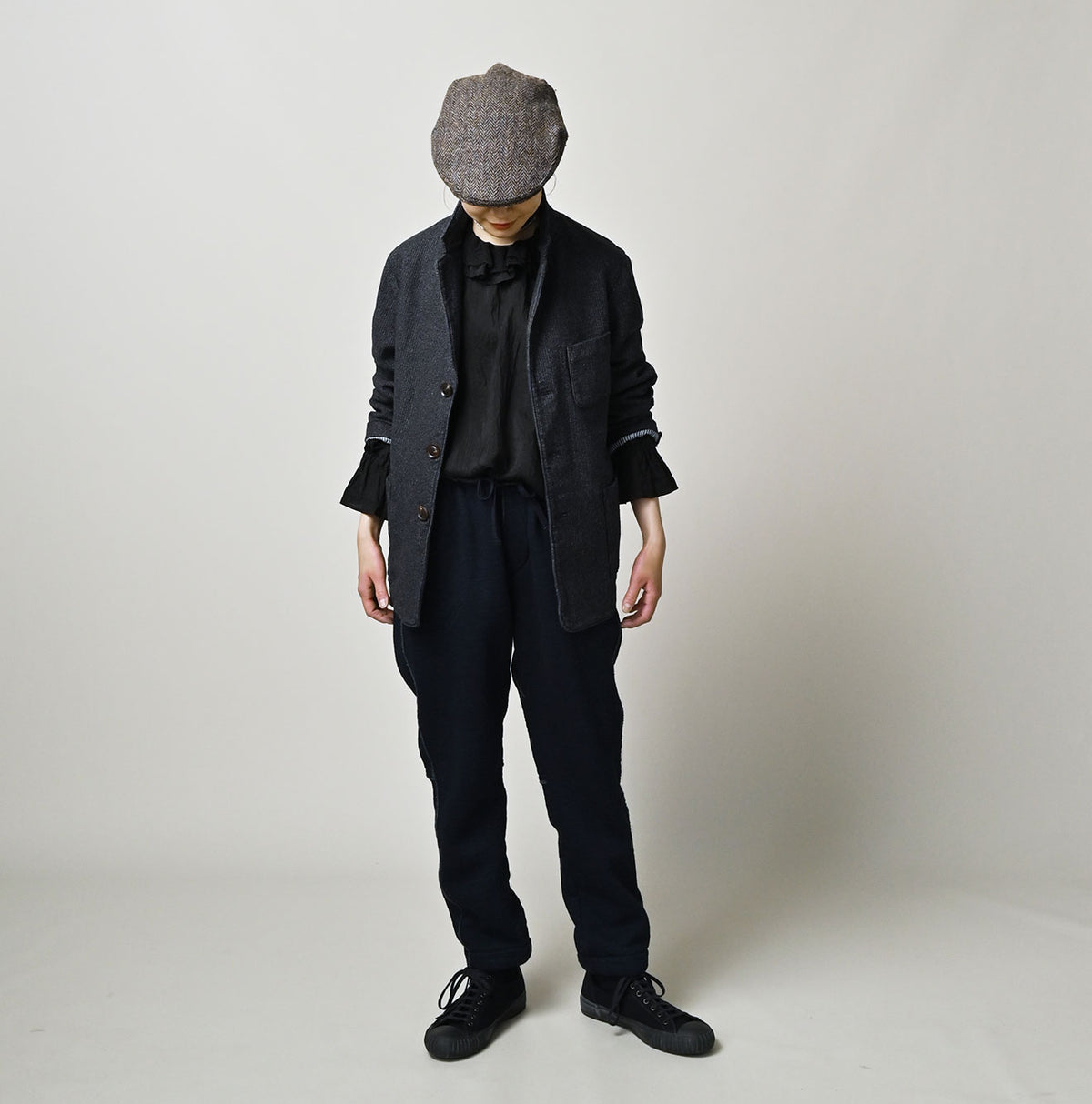 45R Indigo Hokkaido Cotton Fleece 908 Jodhpurs