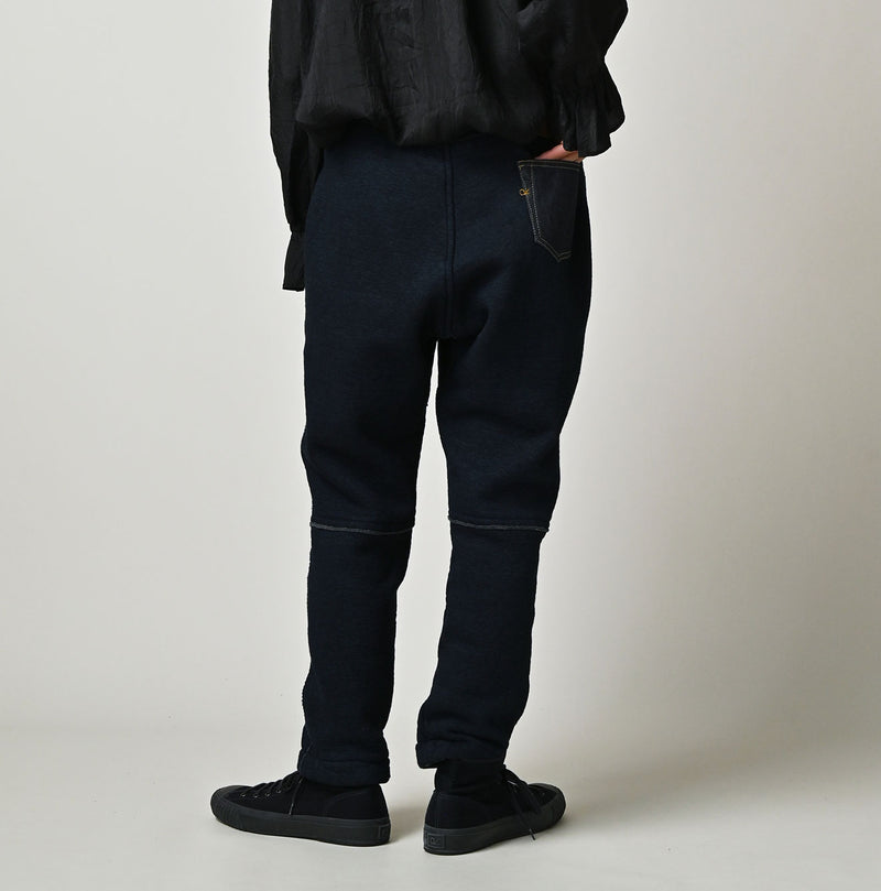 45R Indigo Hokkaido Cotton Fleece 908 Jodhpurs - Image 7
