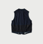 45R Indigo Iroiro Patchwork 908 8 Knot Binder Vest
