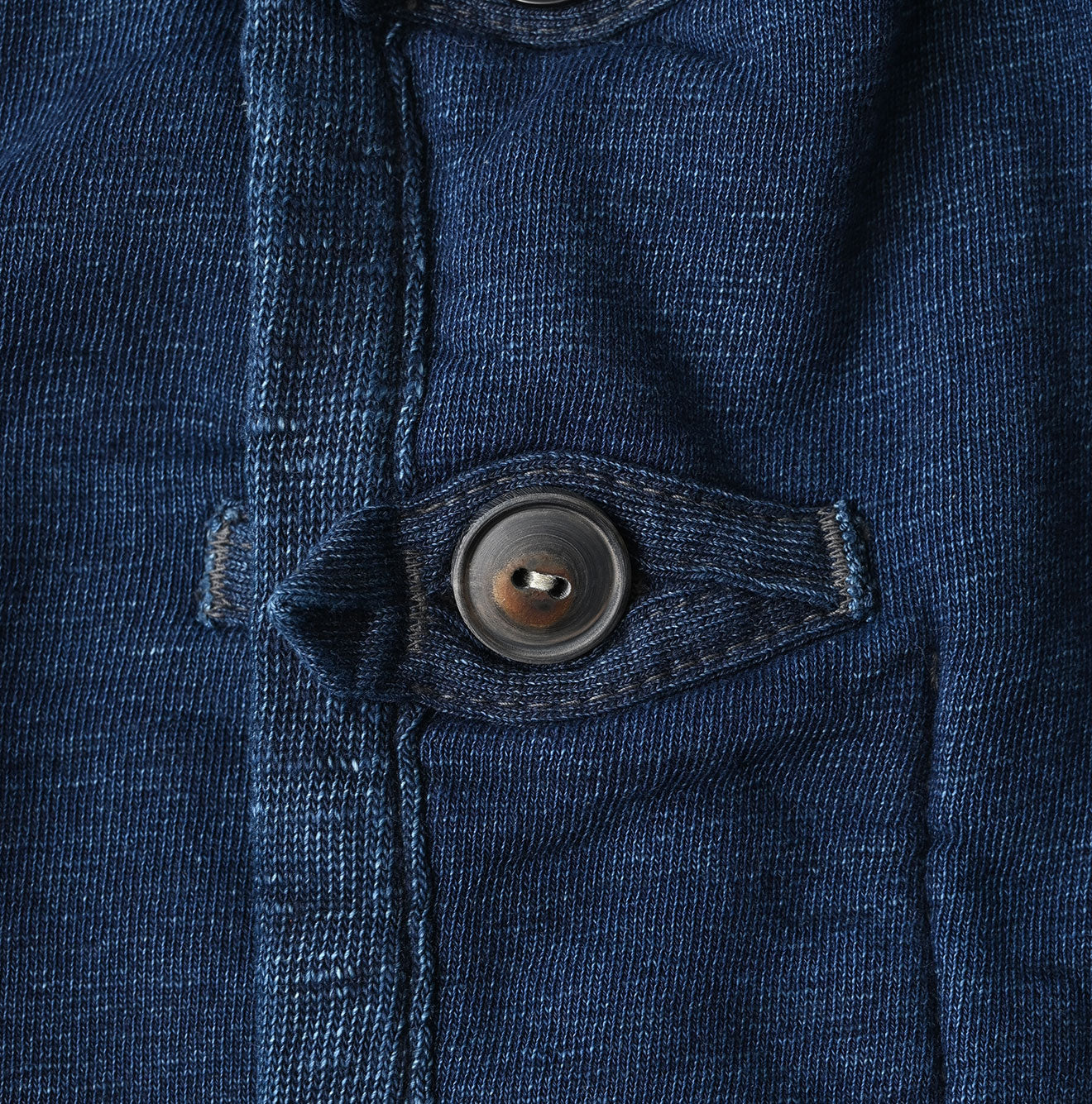 45R Indigo Iroiro Patchwork 908 8 Knot Binder Vest - Image 19