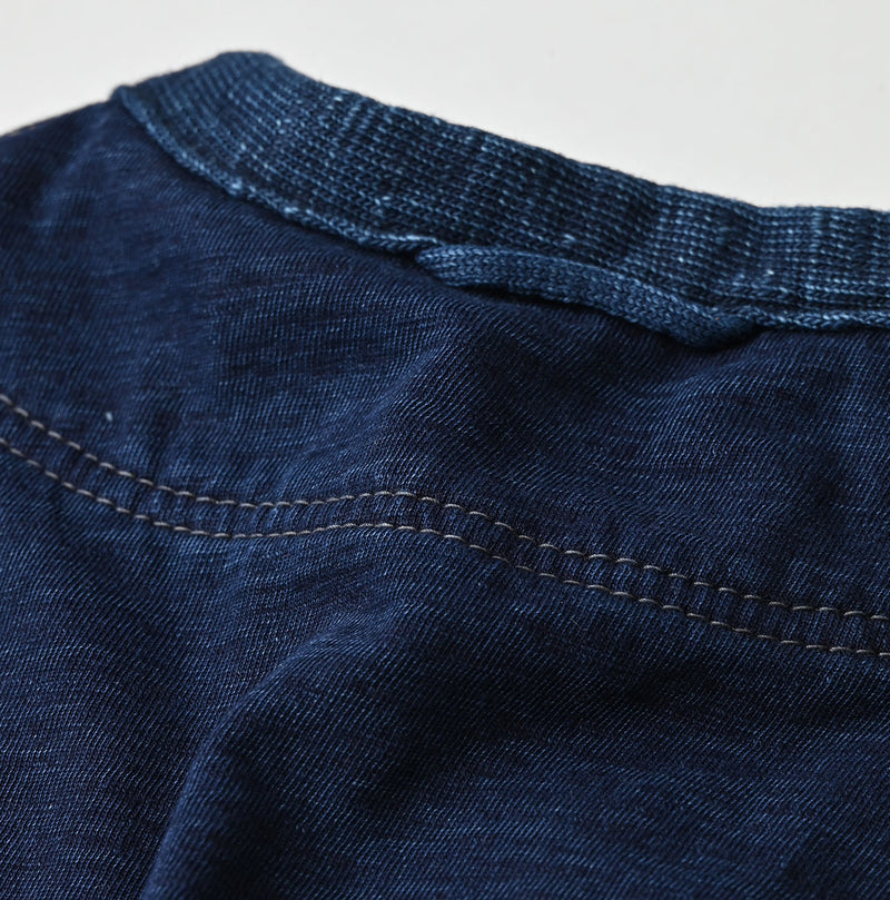 45R Indigo Iroiro Patchwork 908 8 Knot Binder Vest - Image 23