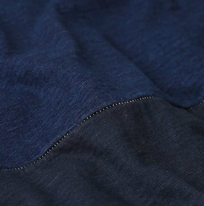 45R Indigo Iroiro Patchwork 908 8 Knot Binder Vest - Image 24