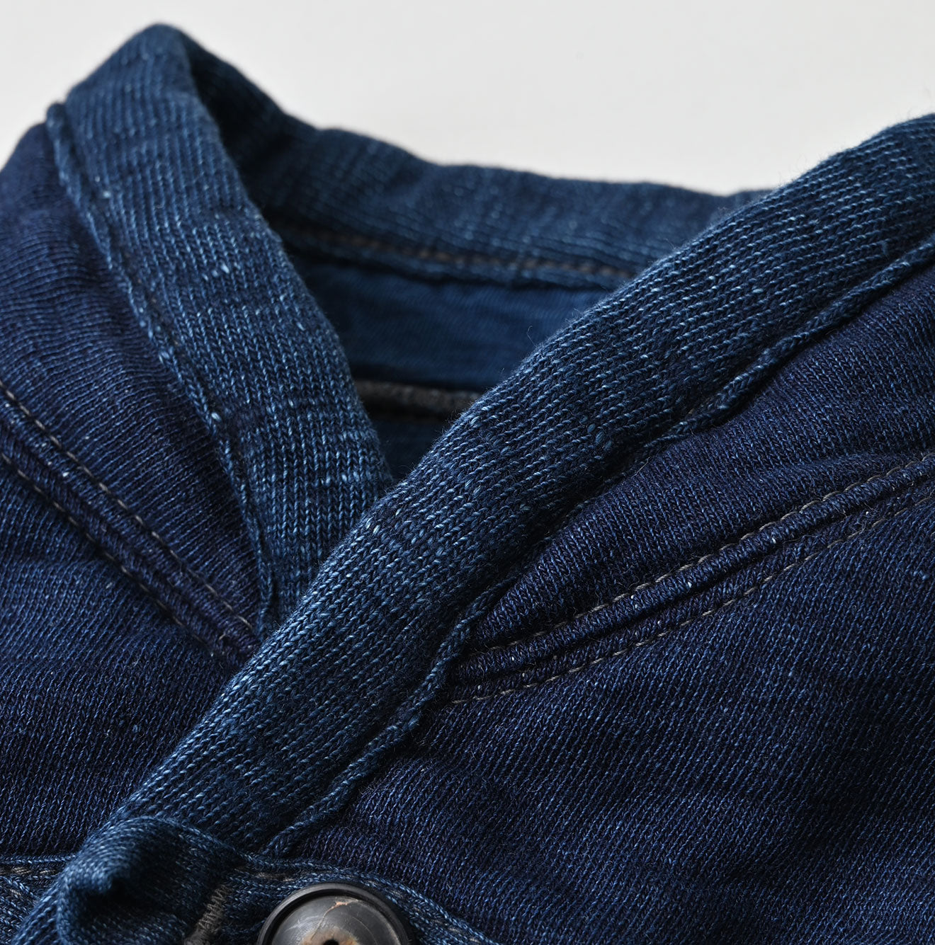 45R Indigo Iroiro Patchwork 908 8 Knot Binder Cardigan - Image 17
