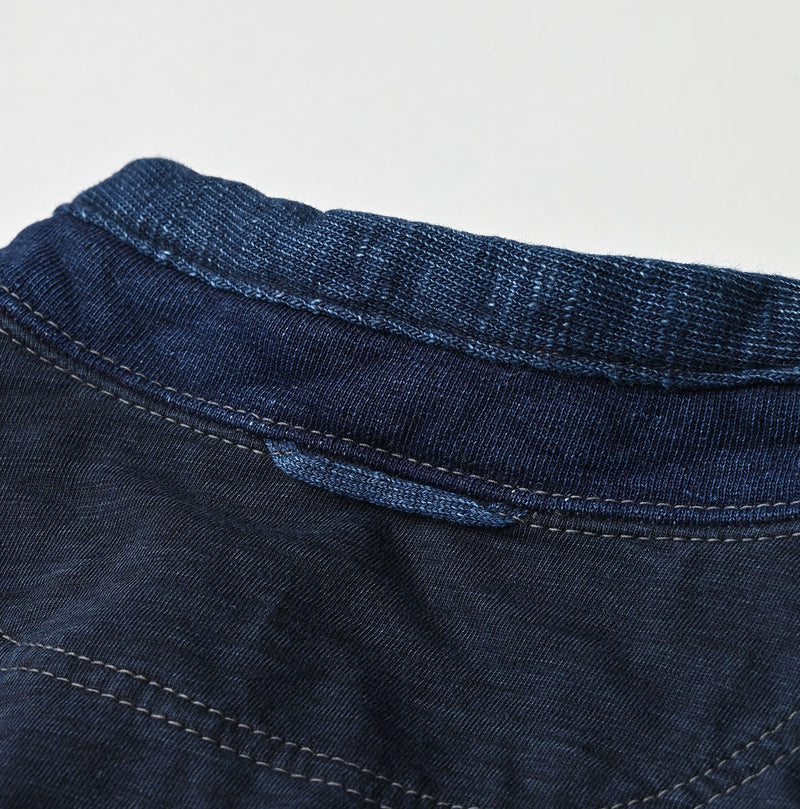 45R Indigo Iroiro Patchwork 908 8 Knot Binder Cardigan - Image 23