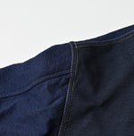 45R Indigo Iroiro Patchwork 908 8 Knot Binder Cardigan