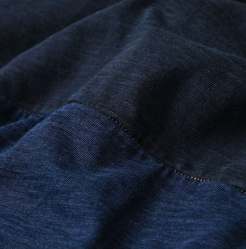 45R Indigo Iroiro Patchwork 908 8 Knot Binder Cardigan - Image 25