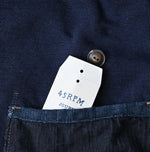 45R Indigo Iroiro Patchwork 908 8 Knot Binder Cardigan