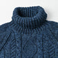 45R Indigo Aran Sweater