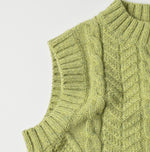 45R Cashmere Aran Vest
