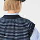 45R Indigo Bonita Jacquard Vest