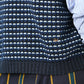 45R Indigo Bonita Jacquard Vest