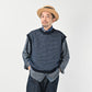 45R Indigo Bonita Jacquard Vest