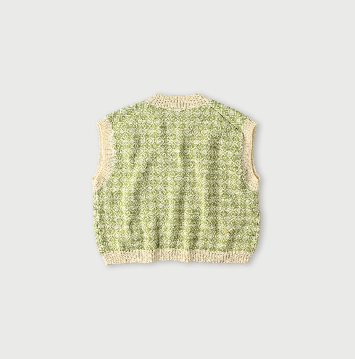 45R Bonita Jacquard Vest (Green)