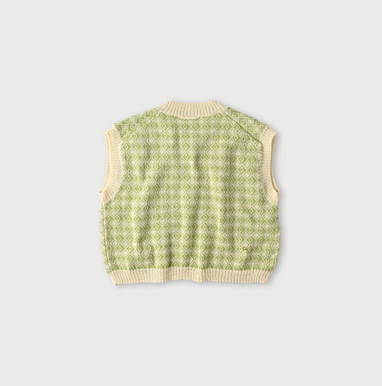 45R Bonita Jacquard Vest (Green)