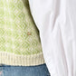45R Bonita Jacquard Vest (Green)
