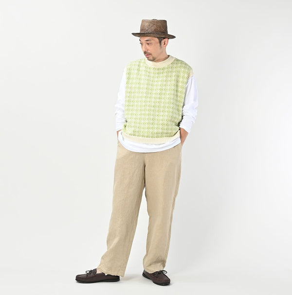 45R Bonita Jacquard Vest (Green)