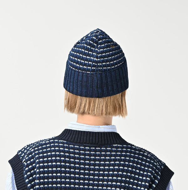 45R Indigo Bonita Jacquard Cap