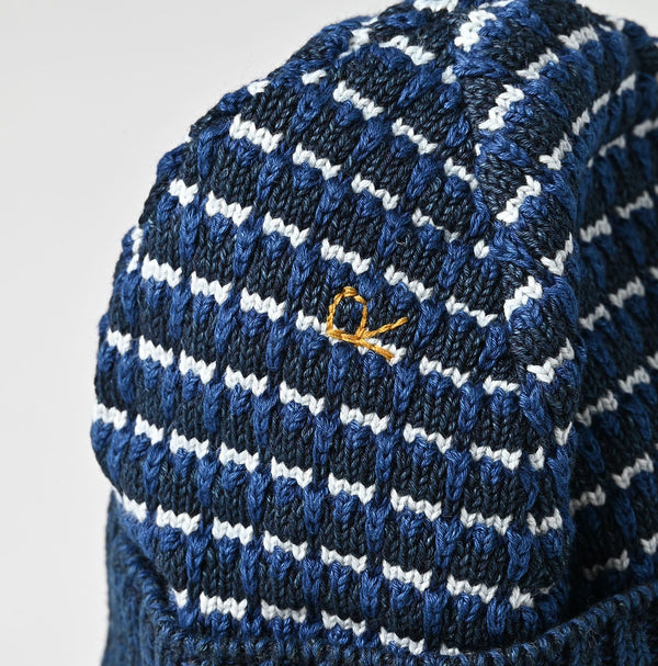 45R Indigo Bonita Jacquard Cap