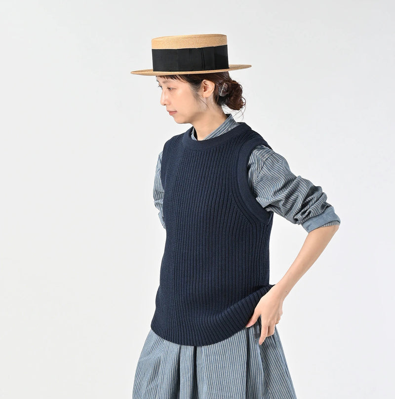 45R US Wool Rib Vest - Image 4