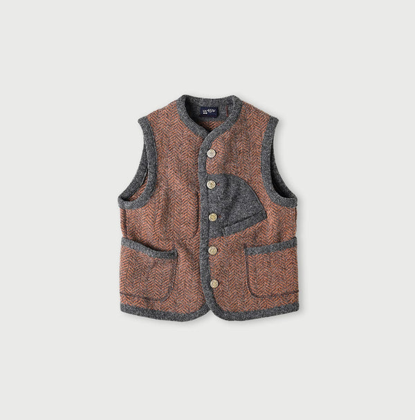 45R Shetland Tweed 908 Vest