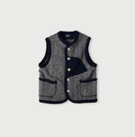45R Shetland Tweed 908 Vest
