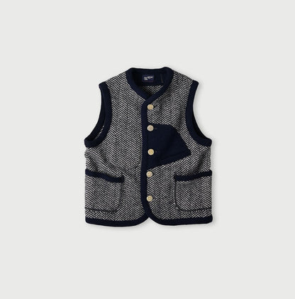 45R Shetland Tweed 908 Vest
