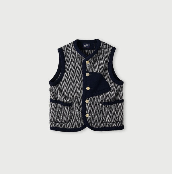 45R Shetland Tweed 908 Vest