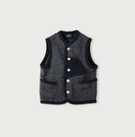 45R Shetland Tweed 908 Vest