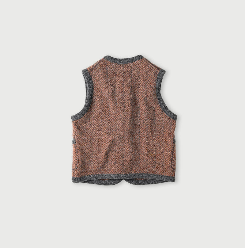 45R Shetland Tweed 908 Vest