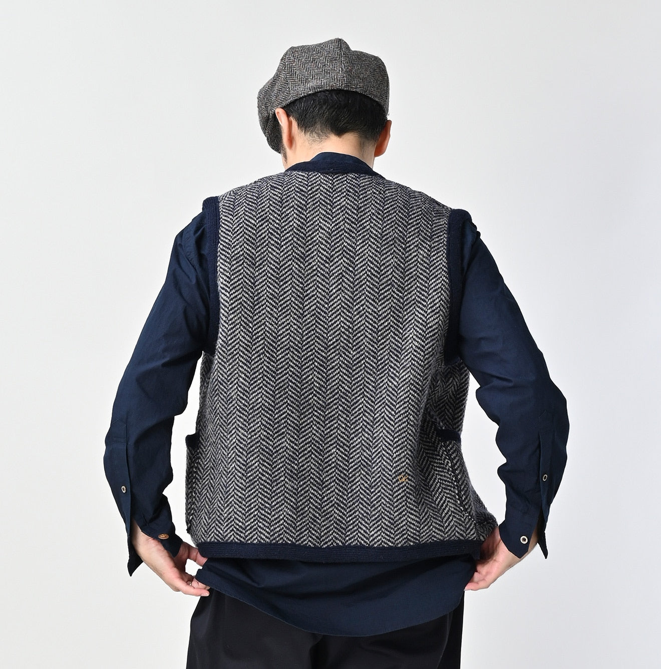 45R Shetland Tweed 908 Vest - Image 11