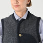45R Shetland Tweed 908 Vest