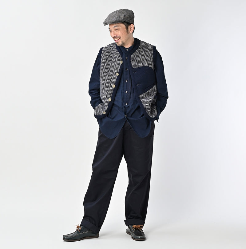 45R Shetland Tweed 908 Vest - Image 5