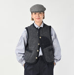 45R Shetland Tweed 908 Vest