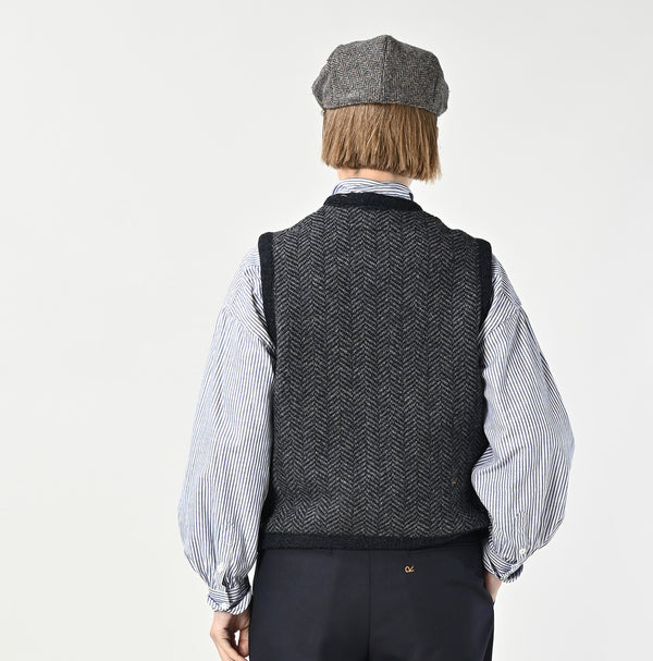 45R Shetland Tweed 908 Vest