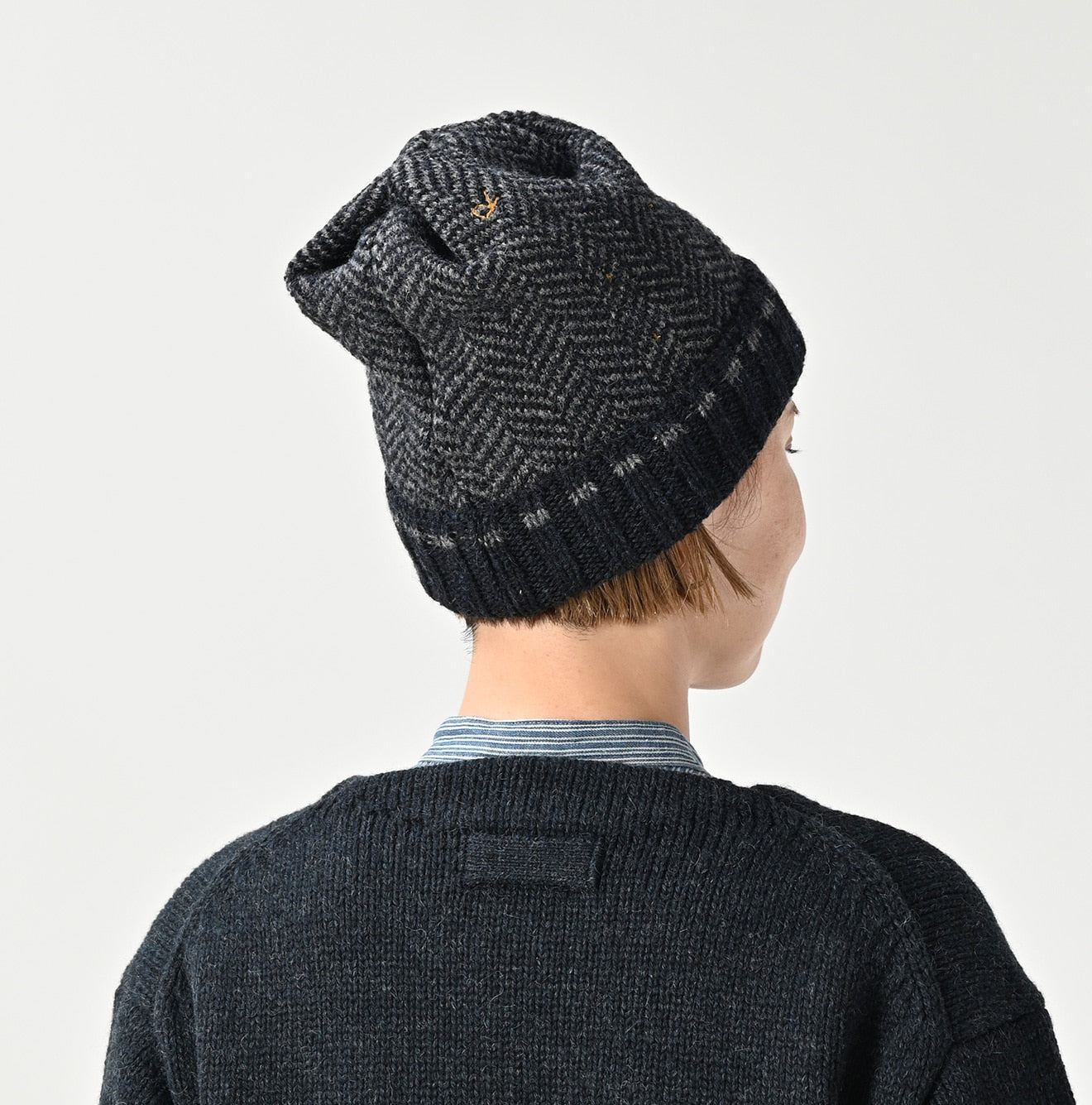 45R Shetland Tweed 908 Knit Cap