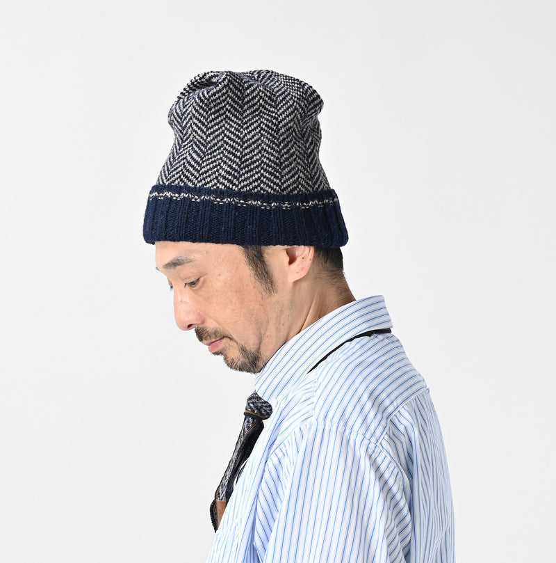 45R Shetland Tweed 908 Knit Cap