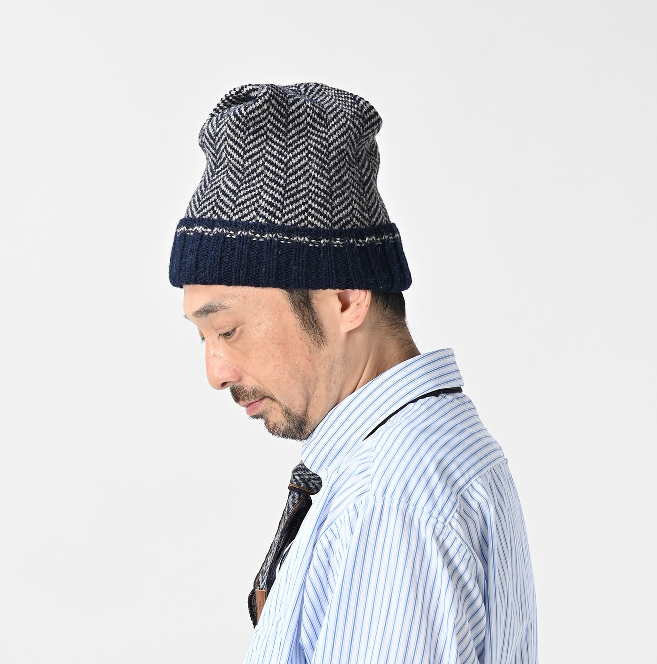 45R Shetland Tweed 908 Knit Cap