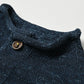 45R Indigo Square Knit Cardigan