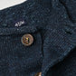 45R Indigo Square Knit Cardigan