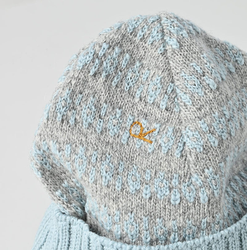 45R Bonita Jacquard Cap (Saxe Blue) - Image 6